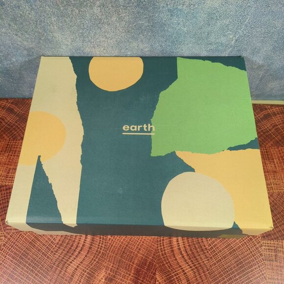 Earth Oak Chestnut Suede Platform Sandals Size 9 Dusty Pink - Picture 4 of 7